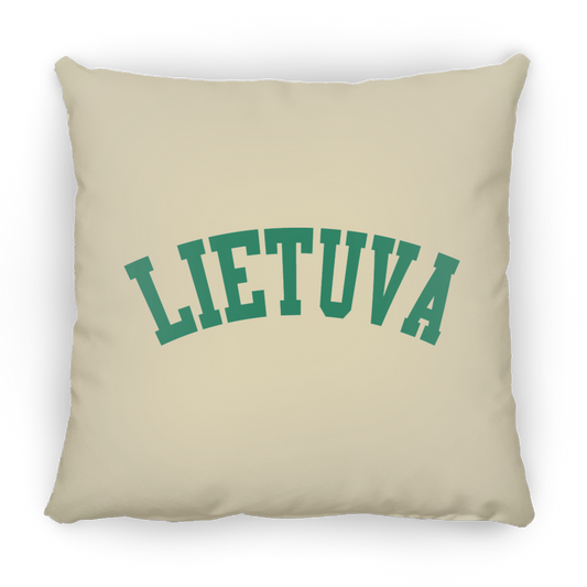 Lietuva - Small Square Pillow - Lithuania Strong