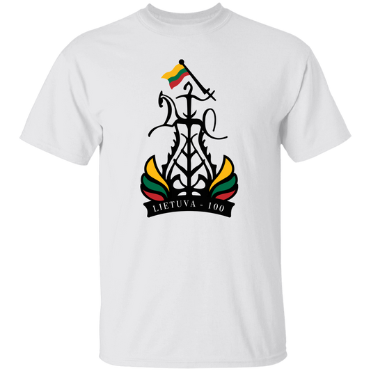 Lietuva 100 Restored - Mens Classic Short Sleeve T-Shirt - Lithuania Strong