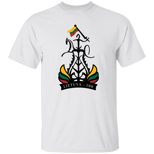 Lietuva 100 Restored - Mens Classic Short Sleeve T-Shirt - Lithuania Strong