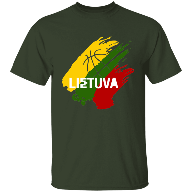 Lietuva BB - BoysGirls Youth Classic Short Sleeve T-Shirt - Lithuania Strong