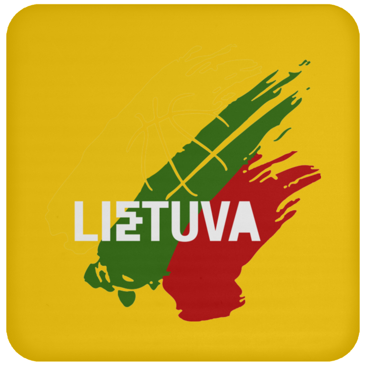 Lietuva BB - High Gloss Coaster - Lithuania Strong