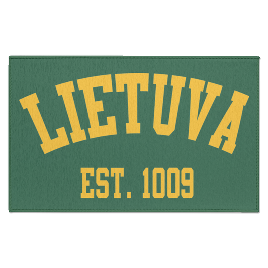 Lietuva Est. 1009 - Indoor Doormat - Lithuania Strong