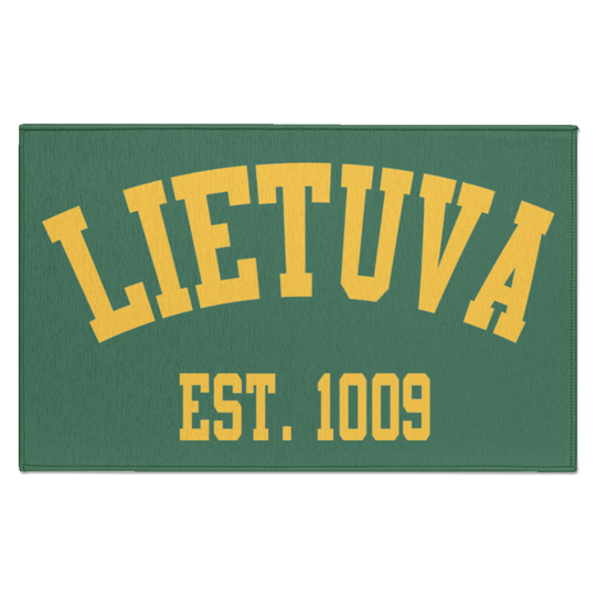 Lietuva Est. 1009 - Indoor Doormat - Lithuania Strong