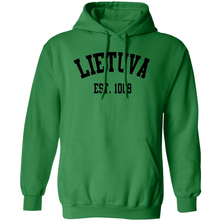 Lietuva Est. 1009 - MenWomen Unisex Comfort Pullover Hoodie - Lithuania Strong