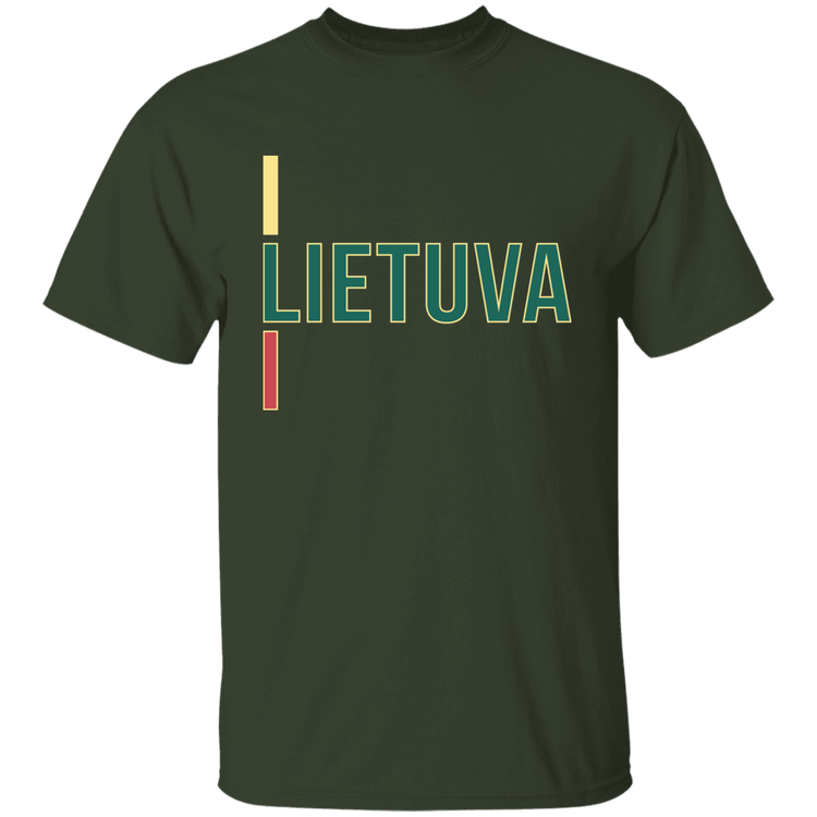 Lietuva III - BoysGirls Youth Classic Short Sleeve T-Shirt - Lithuania Strong