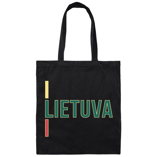 Lietuva III - Canvas Tote Bag - Lithuania Strong