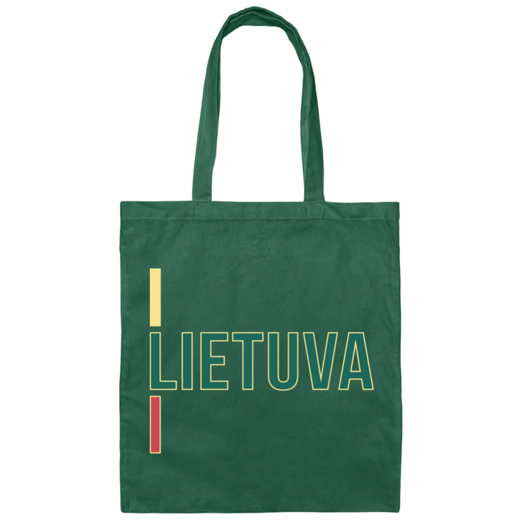 Lietuva III - Canvas Tote Bag - Lithuania Strong