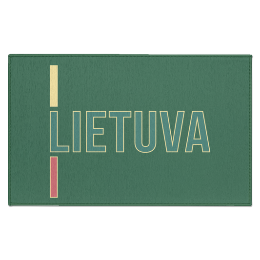 Lietuva III - Indoor Doormat - Lithuania Strong