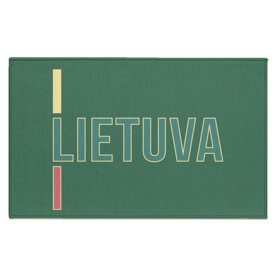 Lietuva III - Indoor Doormat - Lithuania Strong