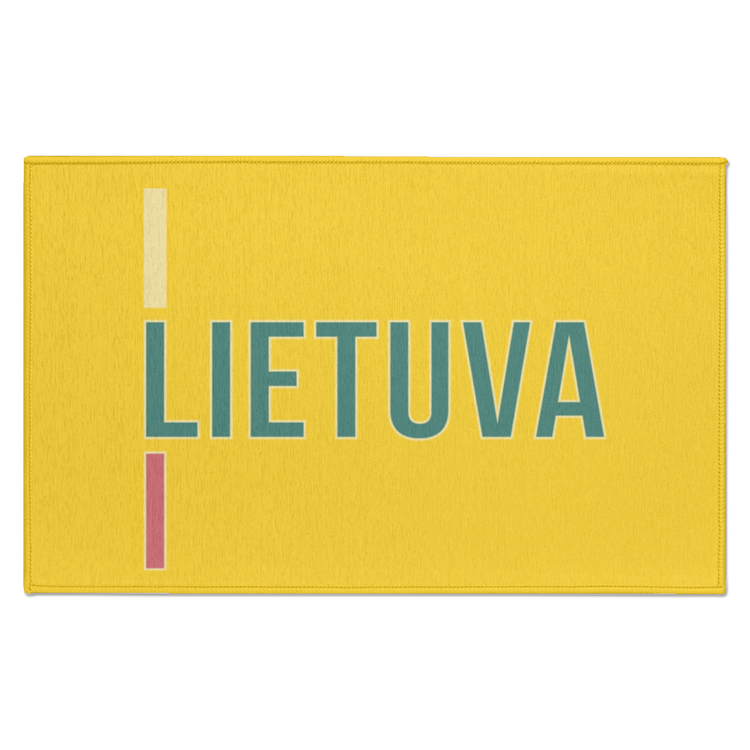 Lietuva III - Indoor Doormat - Lithuania Strong