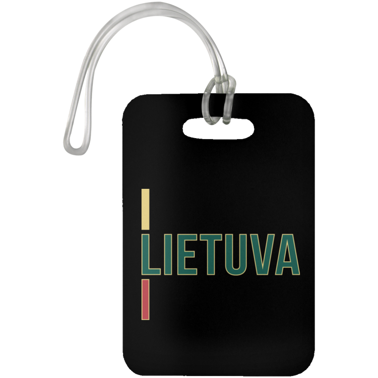 Lietuva III - Luggage Bag Tag - Lithuania Strong