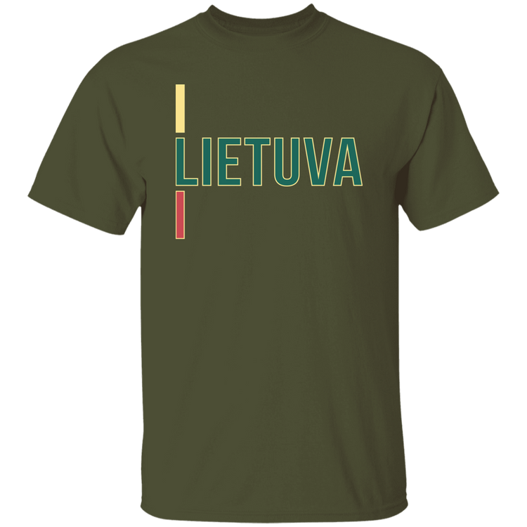 Lietuva III - Mens Classic Short Sleeve T-Shirt - Lithuania Strong