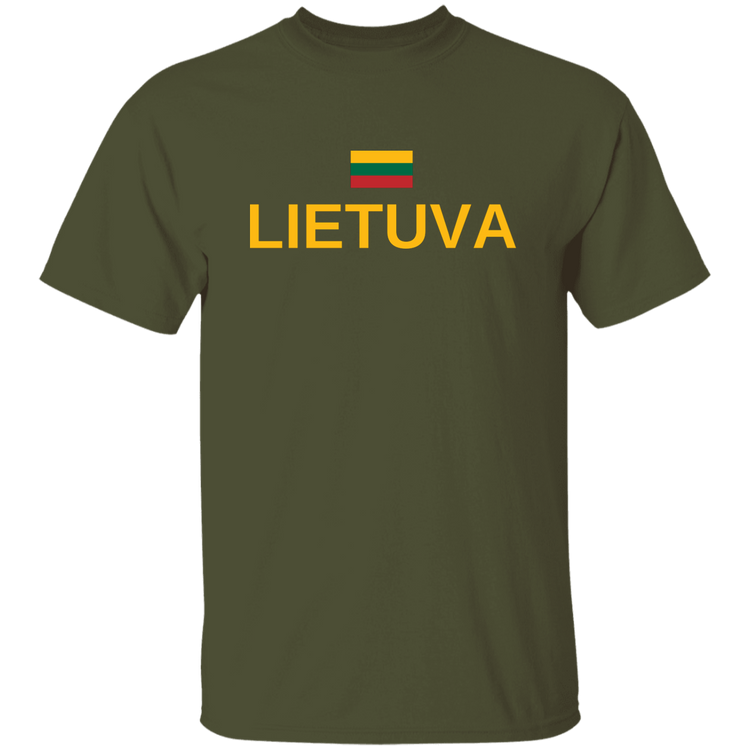 Lietuva Jersey - Mens Classic Short Sleeve T-Shirt - Lithuania Strong