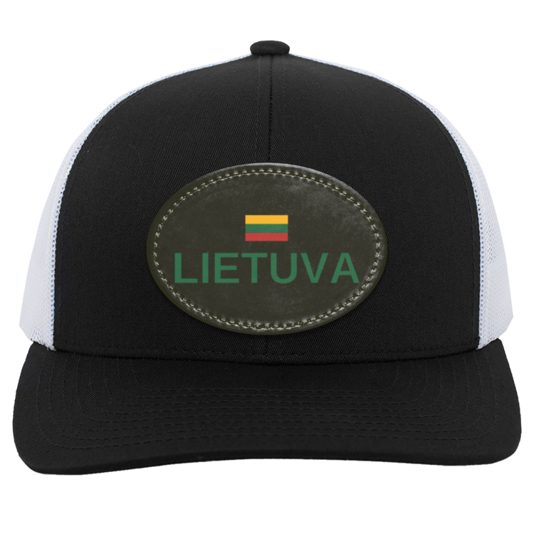 Lietuva Jersey - Trucker Snap Back - Oval Patch - Lithuania Strong