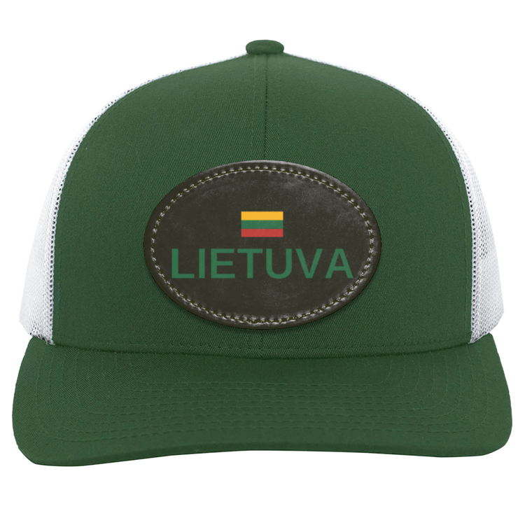 Lietuva Jersey - Trucker Snap Back - Oval Patch - Lithuania Strong