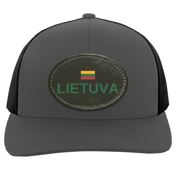 Lietuva Jersey - Trucker Snap Back - Oval Patch - Lithuania Strong