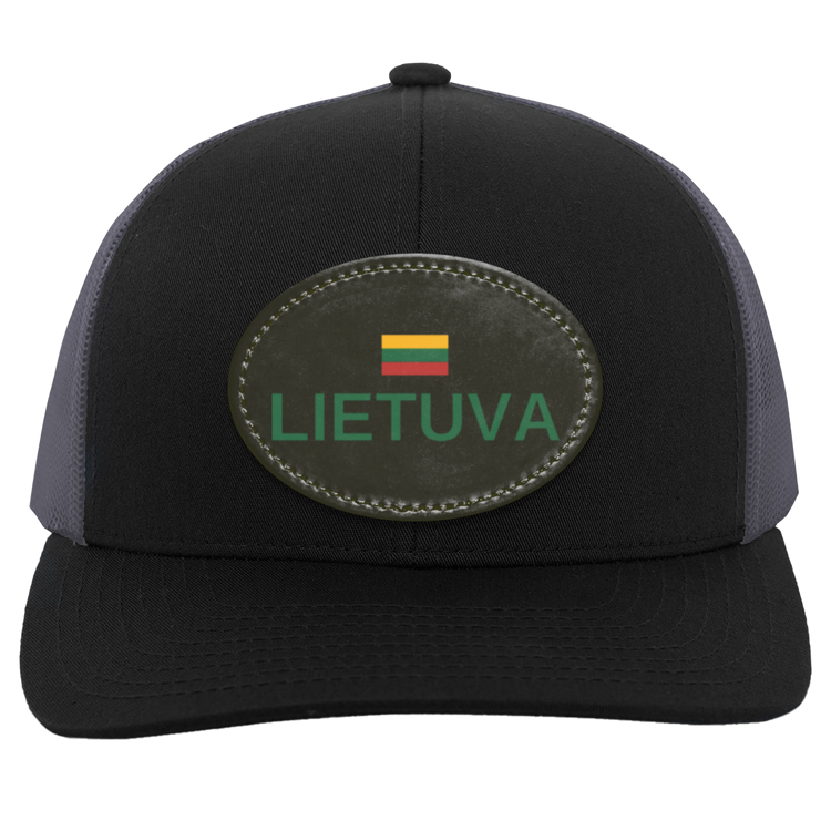 Lietuva Jersey - Trucker Snap Back - Oval Patch - Lithuania Strong