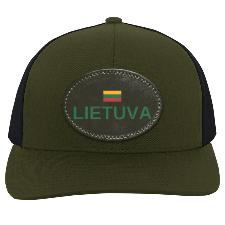 Lietuva Jersey - Trucker Snap Back - Oval Patch - Lithuania Strong