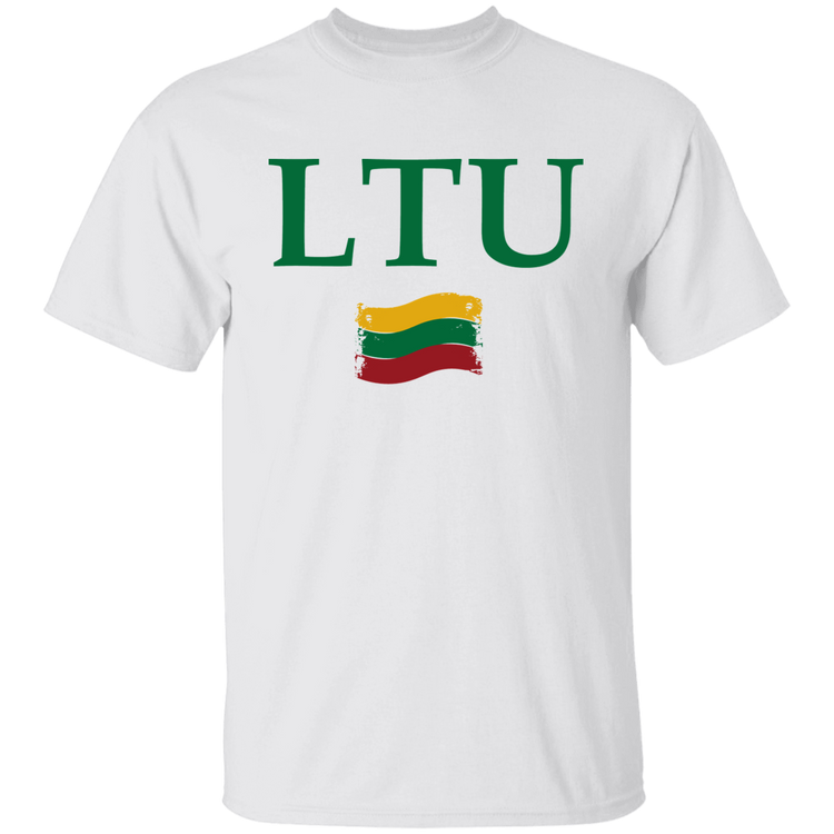 Lietuva LTU - BoysGirls Youth Classic Short Sleeve T-Shirt - Lithuania Strong