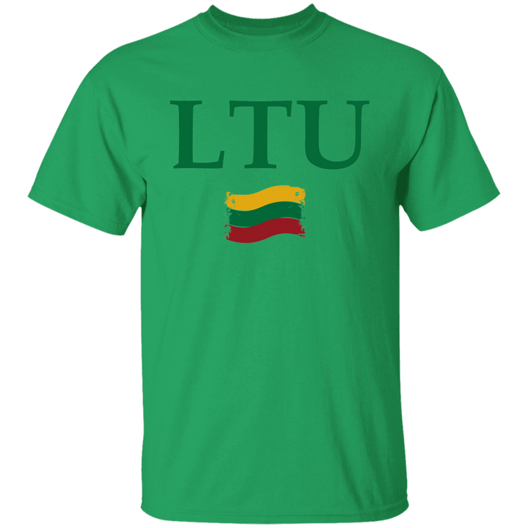 Lietuva LTU - BoysGirls Youth Classic Short Sleeve T-Shirt - Lithuania Strong
