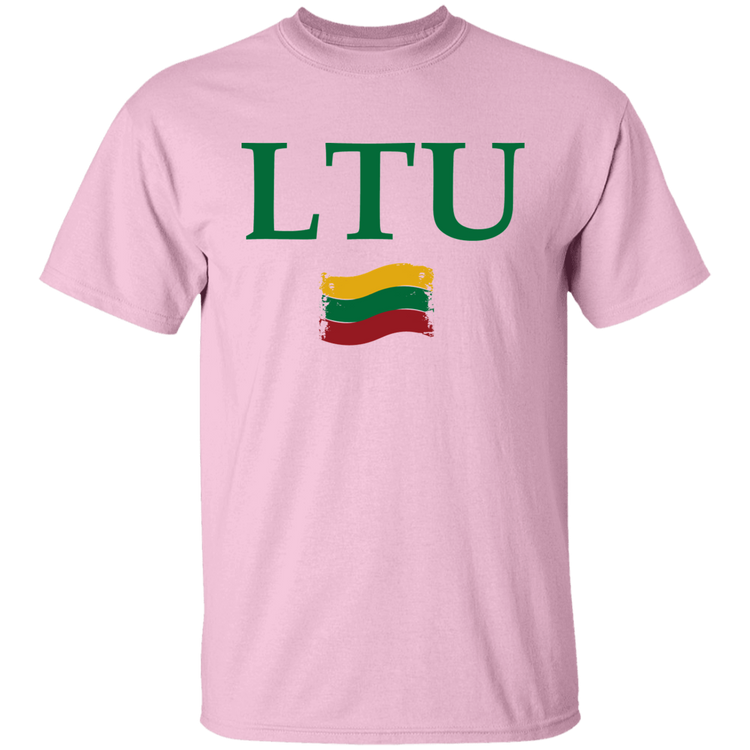 Lietuva LTU - BoysGirls Youth Classic Short Sleeve T-Shirt - Lithuania Strong