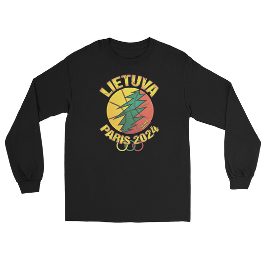 Lietuva Paris 2024 - Mens Classic Long Sleeve T - Lithuania Strong