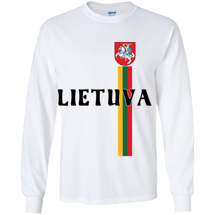 Lietuva Vytis - Boys Youth Classic Long Sleeve T-Shirt - Lithuania Strong