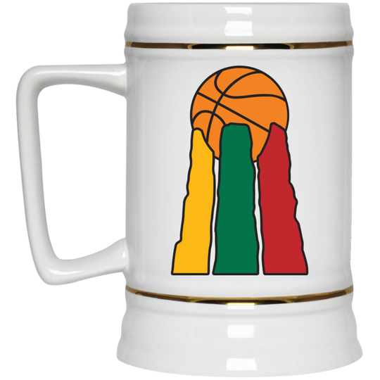 Lietuvos Krepsinio - 22 oz. Ceramic Stein - Lithuania Strong