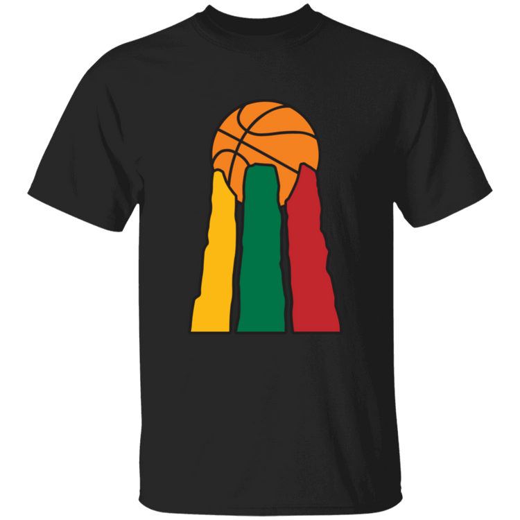 Lietuvos Krepsinio - BoysGirls Youth Classic Short Sleeve T-Shirt - Lithuania Strong