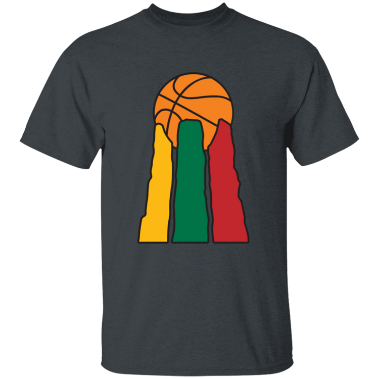 Lietuvos Krepsinio - BoysGirls Youth Classic Short Sleeve T-Shirt - Lithuania Strong