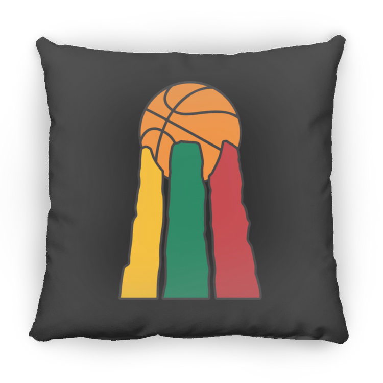 Lietuvos Krepsinio - Large Square Pillow - Lithuania Strong