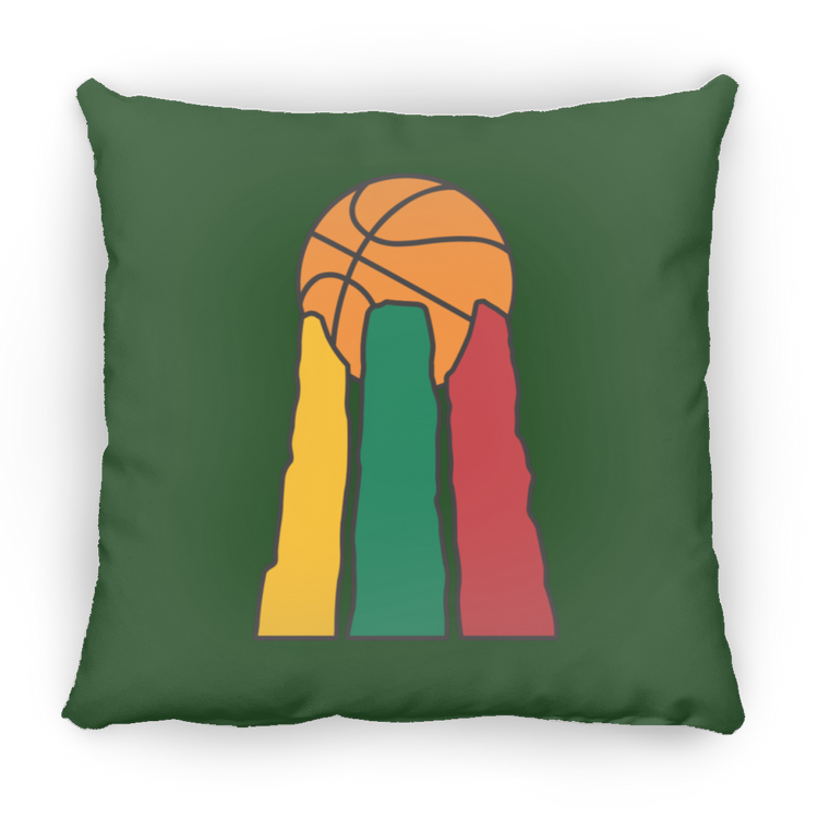 Lietuvos Krepsinio - Large Square Pillow - Lithuania Strong