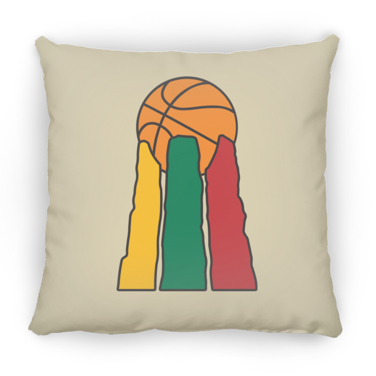 Lietuvos Krepsinio - Small Square Pillow - Lithuania Strong