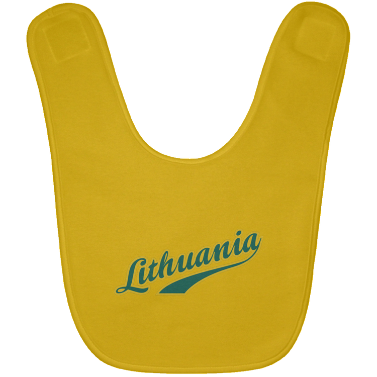 Lithuania - BABYBIB Baby Bib - Lithuania Strong