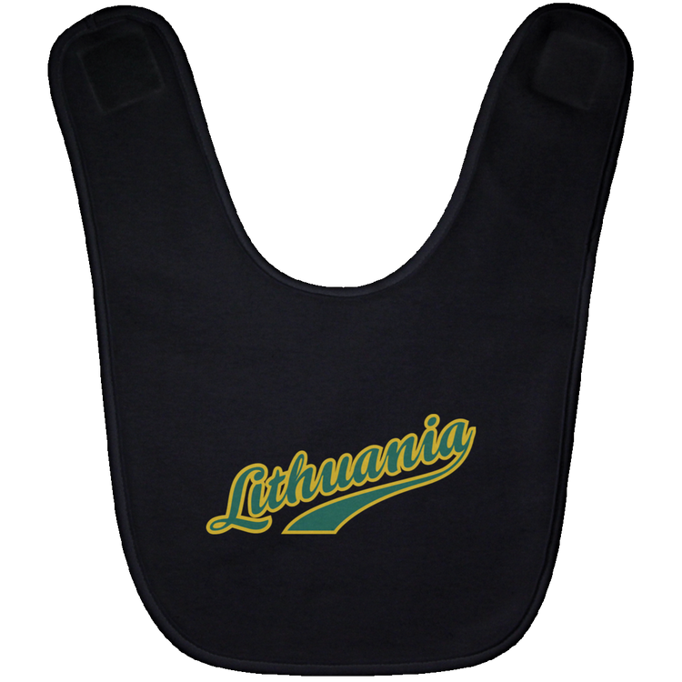 Lithuania - BABYBIB Baby Bib - Lithuania Strong