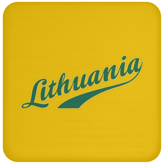 Lithuania - High Gloss Coaster - Lithuania Strong