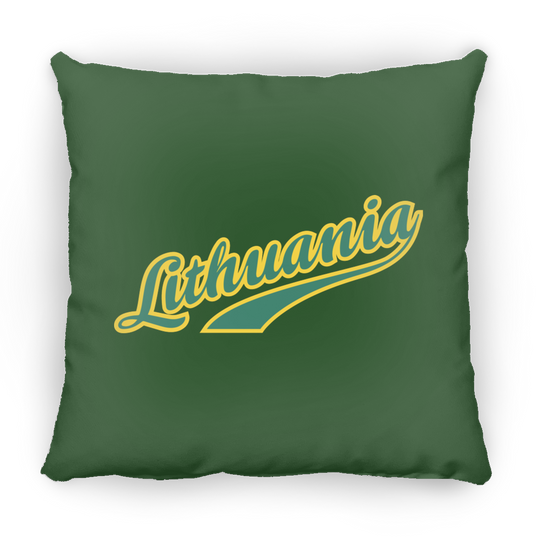 Lithuania - Small Square Pillow - Lithuania Strong