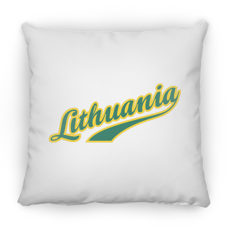 Lithuania - Small Square Pillow - Lithuania Strong