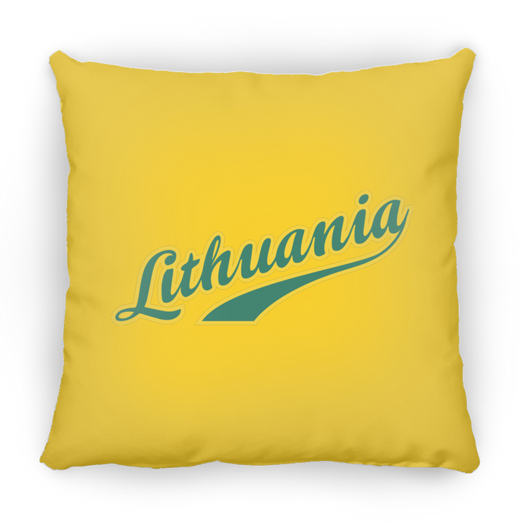 Lithuania - Small Square Pillow - Lithuania Strong