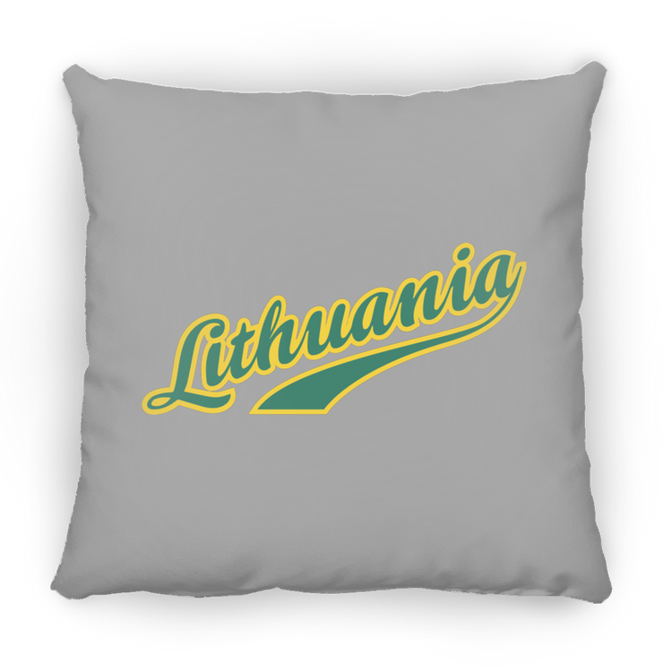 Lithuania - Small Square Pillow - Lithuania Strong