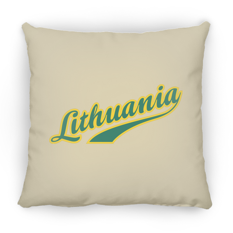 Lithuania - Small Square Pillow - Lithuania Strong