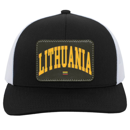 Lithuania - Trucker Snap Back - Rectangle Patch - Lithuania Strong