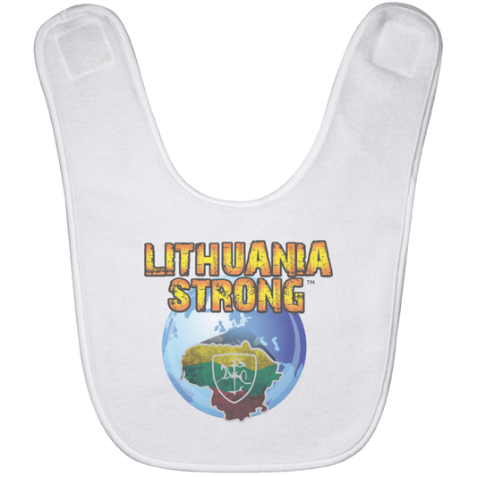 Lithuania Strong - BABYBIB Baby Bib - Lithuania Strong