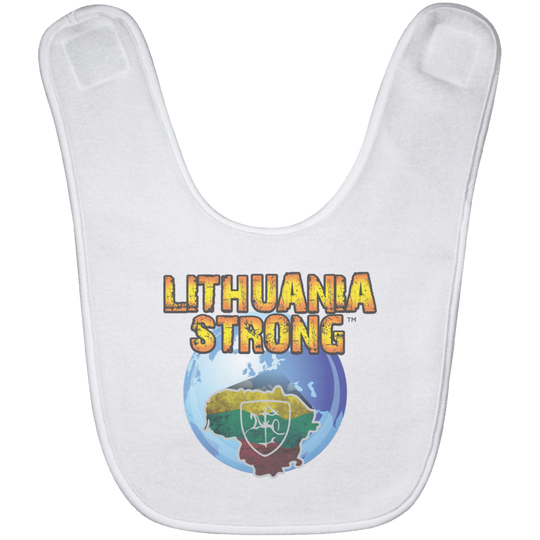 Lithuania Strong - BABYBIB Baby Bib - Lithuania Strong