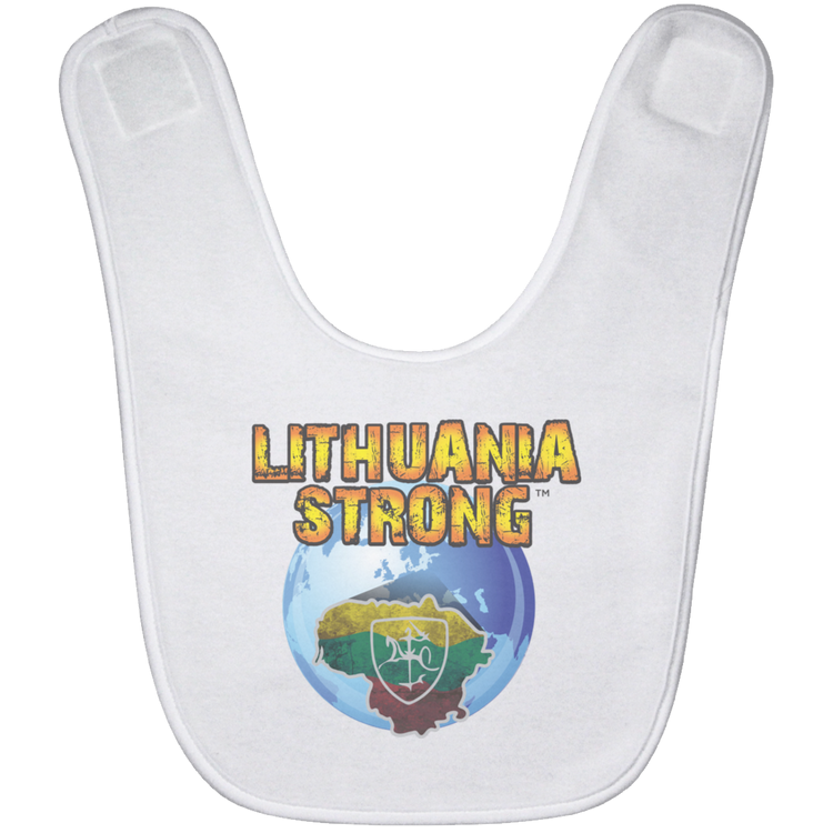 Lithuania Strong - BABYBIB Baby Bib - Lithuania Strong