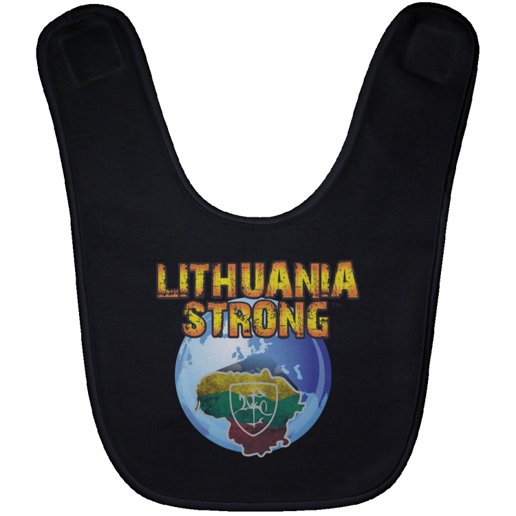 Lithuania Strong - BABYBIB Baby Bib - Lithuania Strong