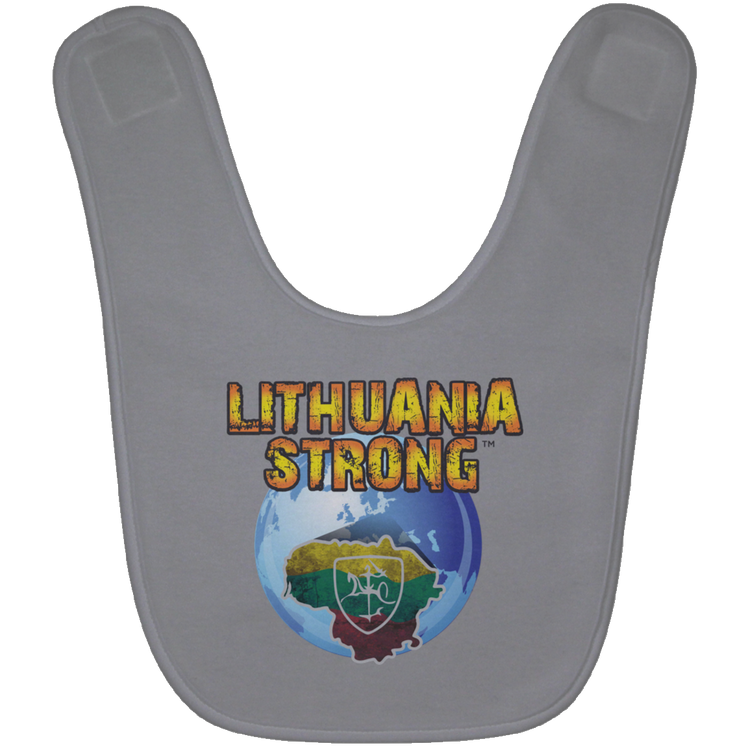 Lithuania Strong - BABYBIB Baby Bib - Lithuania Strong