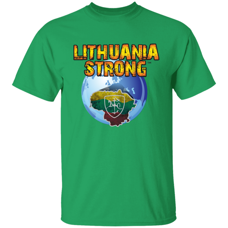 Lithuania Strong - BoysGirls Youth Classic Short Sleeve T-Shirt - Lithuania Strong