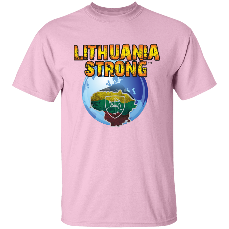 Lithuania Strong - BoysGirls Youth Classic Short Sleeve T-Shirt - Lithuania Strong
