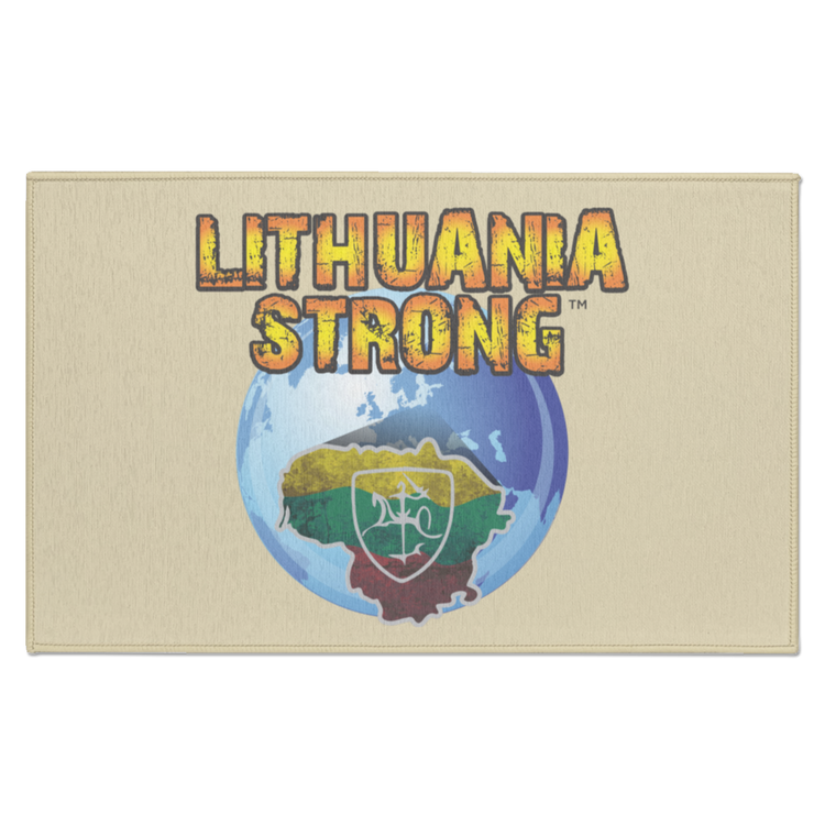 Lithuania Strong - Indoor Doormat - Lithuania Strong